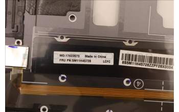 Lenovo 5M11H45728 MECH_ASM KBD BZL,WL,GY,CHY,BRL