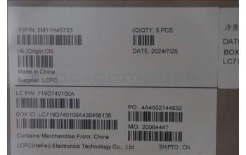 Lenovo 5M11H45733 MECH_ASM KBD BZL,WL,GY,CHY,SPA