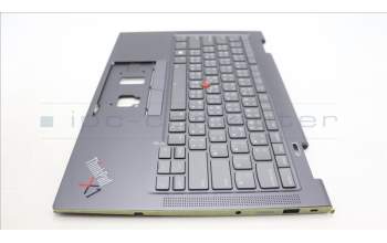 Lenovo 5M11H45752 MECH_ASM KBD BZL,WL,GY,CHY,TC