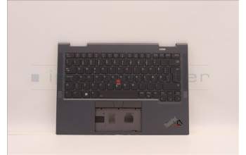 Lenovo 5M11H45843 MECH_ASM KBD BZL,WW,GY,SRX,DEN