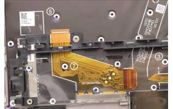 Lenovo 5M11H45873 MECH_ASM KBD BZL,WW,GY,CHY,ENG