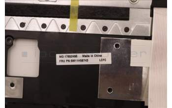 Lenovo 5M11H58743 MECH_ASM KBD CCvr POR(PMX)UK BK