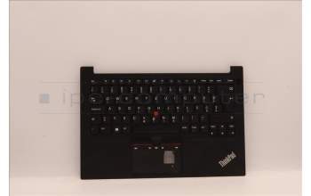 Lenovo 5M11H58752 MECH_ASM KBD CCvr SLV(PMX)UK BK