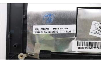 Lenovo 5M11H58776 MECH_ASM KBD CCvr BUL(PMX)UK BK