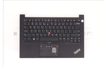 Lenovo 5M11H58875 MECH_ASM KBD CCvr EURO ENG(PMX)FPR US BK