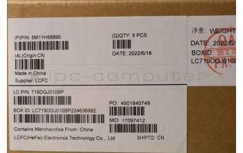 Lenovo 5M11H58890 MECH_ASM KBD CCvr THAI(PMX)FPR US BK