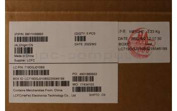 Lenovo 5M11H58893 MECH_ASM KBD CCvr KOR(PMX)FPR US BK