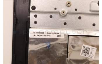 Lenovo 5M11H58893 MECH_ASM KBD CCvr KOR(PMX)FPR US BK