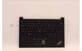 Lenovo 5M11H58926 C-Abdeckung mit Tastatur, Dänisch, Schwarz, Hintergrundbeleuchtung