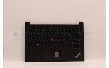 Lenovo 5M11H58953 C-Abdeckung mit Tastatur, Portugiesisch, Schwarz, Hintergrundbeleuchtung