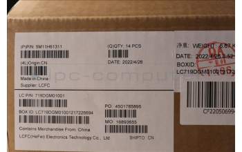 Lenovo 5M11H61311 MECH_ASM CCOVER ASSY_W/TP_W/MylarW/SCREW