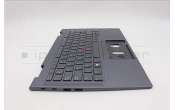 Lenovo 5M11H62376 MECH_ASM BL KB GY FPR WW BEL SRX