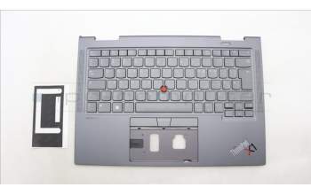 Lenovo 5M11H62388 MECH_ASM BL KB GY FPR WW CSA SRX