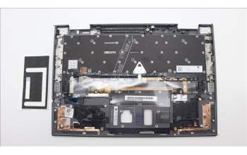 Lenovo 5M11H62416 MECH_ASM BL KB GY FPR WW FRA/ENG SRX