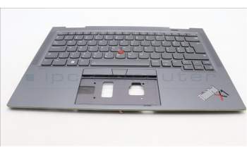 Lenovo 5M11H62432 MECH_ASM BL KB GY FPR WW HUN SRX