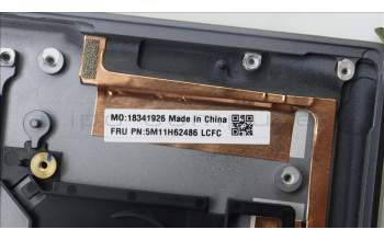 Lenovo 5M11H62486 MECH_ASM BL KB GY FPR WW SPA SRX