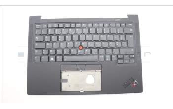 Lenovo 5M11H62622 C-Cover with keyboard,French,Black,Backlight,Fingerprint