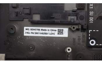Lenovo 5M11H62651 MECH_ASM BL KB BK FPR IND ENG SRX