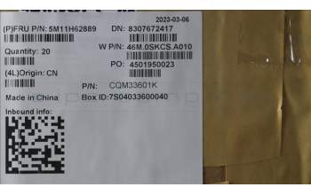 Lenovo 5M11H62889 MECH_ASM FR MECH_ASM C COVER YG Y-WFC BK