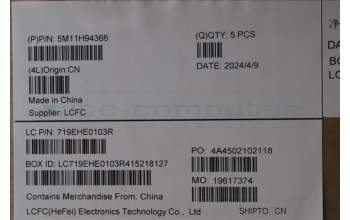 Lenovo 5M11H94366 C-Cover with keyboard, Bulgarian, Black, Backlight, UK