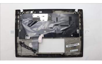 Lenovo 5M11H94376 C-Cover with keyboard, Danish, Black, Backlight, UK