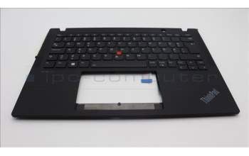 Lenovo 5M11H94382 C-Cover with keyboard, Estonian, Black, Backlight, UK