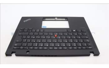 Lenovo 5M11H94389 C-Cover with keyboard,French,Black,Backlight