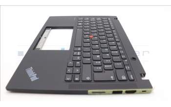 Lenovo 5M11H94389 C-Cover with keyboard,French,Black,Backlight