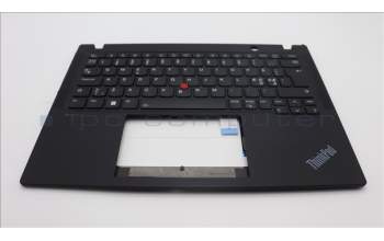 Lenovo 5M11H94429 C-Cover with keyboard,Nordic,Black,Backlight