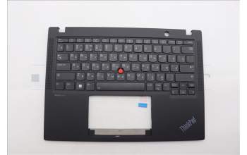 Lenovo 5M11H94436 C-Cover with keyboard, Russian, Mineral Grey, Backlight, US