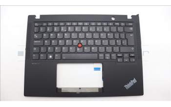 Lenovo 5M11H94462 C-Cover with keyboard,UK English,Black,Backlight