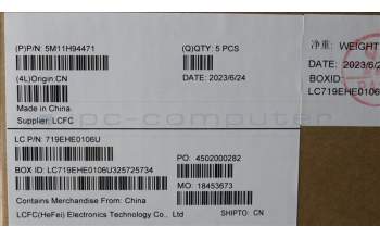Lenovo 5M11H94471 MECH_ASM BL KB BK MG WW ARA CHY