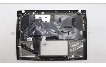 Lenovo 5M11H94496 C-Cover with keyboard, Estonian, Black, Backlight, WWAN, UK