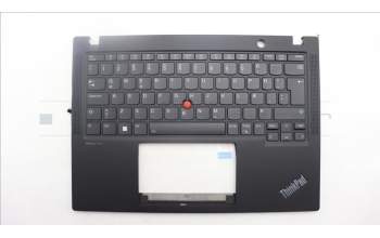Lenovo 5M11H94520 C-Cover with keyboard, Icelandic, Black, Backlight, WWAN, UK