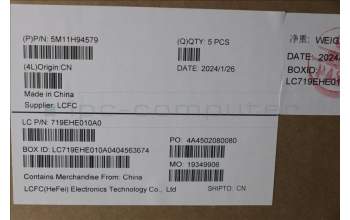 Lenovo 5M11H94579 MECH_ASM BL KB BK MG WW UKR CHY