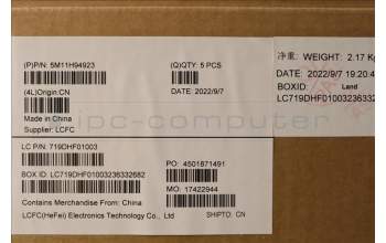 Lenovo 5M11H94923 MECH_ASM GP KBDBZL,BEL,WL,BK/GY,CHY