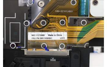 Lenovo 5M11H94941 MECH_ASM GP KBDBZL,JPN,WL,BK/GY,CHY
