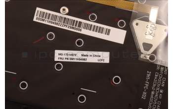 Lenovo 5M11H94982 MECH_ASM GP KBDBZL,POR,WW,BK/GY,CHY