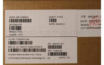 Lenovo 5M11H95033 C-Abdeckung mit Tastatur, Bulgarisch, schwarz, Hintergrundbeleuchtung, Mobiles Breitband, GB