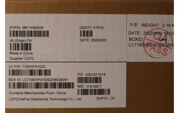 Lenovo 5M11H95035 MECH_ASM GP KBDBZL,CZE/SLK,WW,BK/BZ,CHY