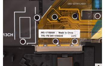 Lenovo 5M11H95039 MECH_ASM GP KBDBZL,EURO ENG,WW,BK/BZ,CHY