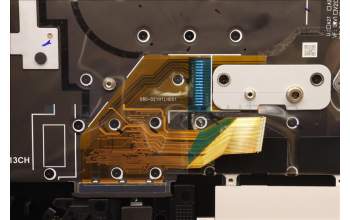 Lenovo 5M11H95058 C-Abdeckung mit Tastatur, Schwedisch/Finnisch, Schwarz, Hintergrundbeleuchtung, WWAN