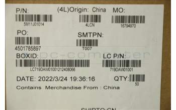 Lenovo 5M11J01014 MECH_ASM TRAY SIM,ASM