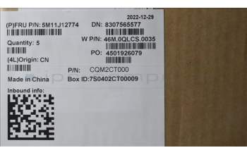 Lenovo 5M11J12774 MECH_ASM GRP_KBD_BZL_HUN_WL_BK_PMX