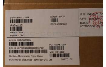 Lenovo 5M11J13364 MECH_ASM KBD BZL,WL,FPR,BK,CHY,GRE