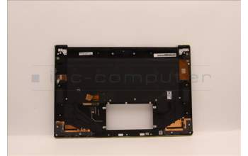 Lenovo 5M11J13401 C-Abdeckung mit Tastatur, Hebräisch, Schwarz, Fingerabdruck, WWAN