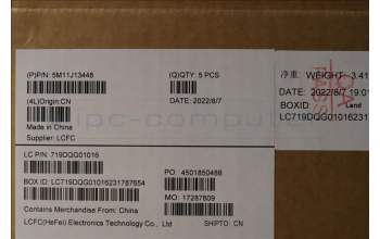 Lenovo 5M11J13448 MECH_ASM KBD BZL,WL,FPR,BK,SRX,UKE