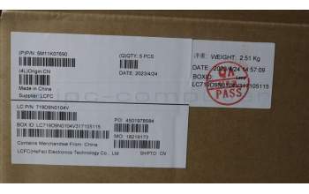 Lenovo 5M11K07690 MECH_ASM GRP KBD BZL,DEN,WW,DB,SUN