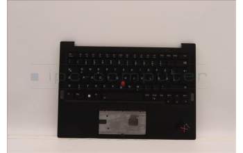 Lenovo 5M11K07692 C-Cover with keyboard,German,Deep Black,Backlight,WWAN