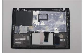 Lenovo 5M11L59322 C-Cover with keyboard, US English Euro, Black, Backlight, US